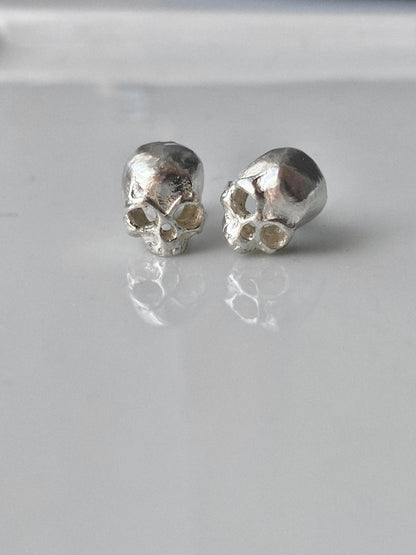 skull stud earrings
