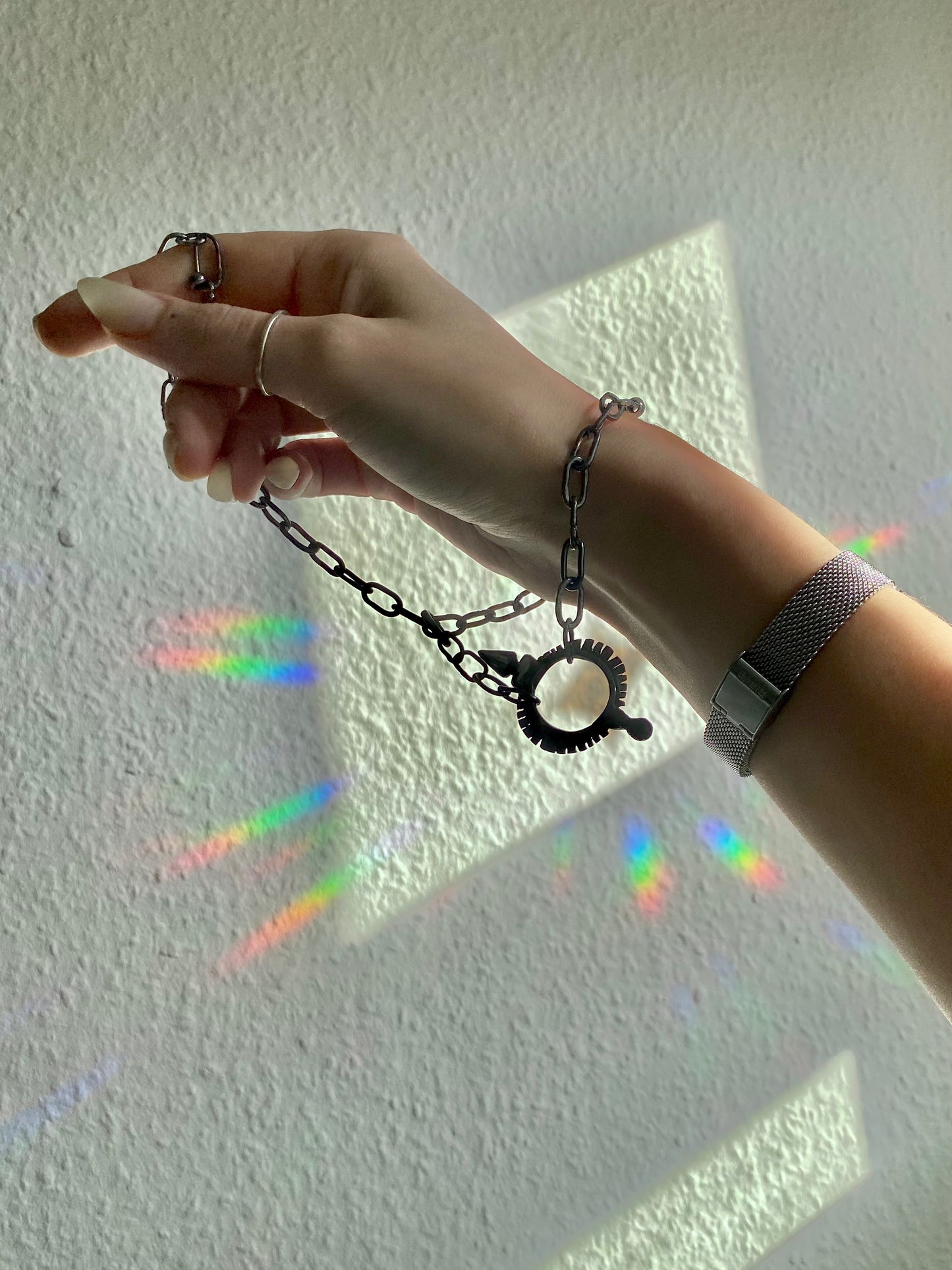 Chain with Tuareg Zinder Kreuz Amulet