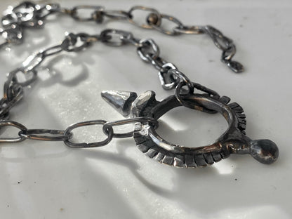 Chain with Tuareg Zinder Kreuz Amulet