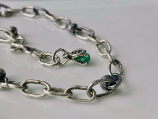 emerald ring choker