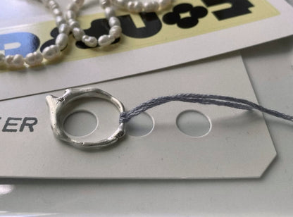 lava ring with zirconium